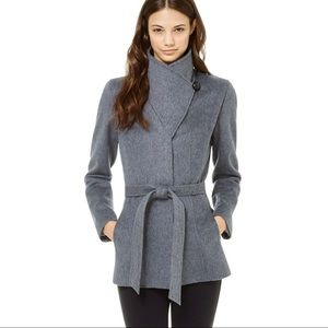 Babaton Gray Short Wool Spencer Coat Sz S